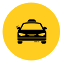 Yellow Car Icon